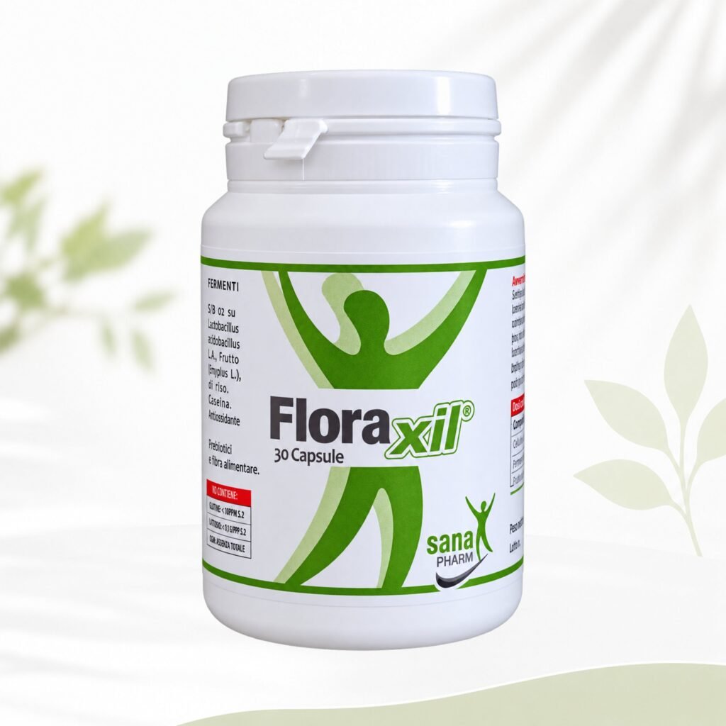 Floraxil 30 Capsule | Probiotici e prebiotici per l'equilibrio intestinale